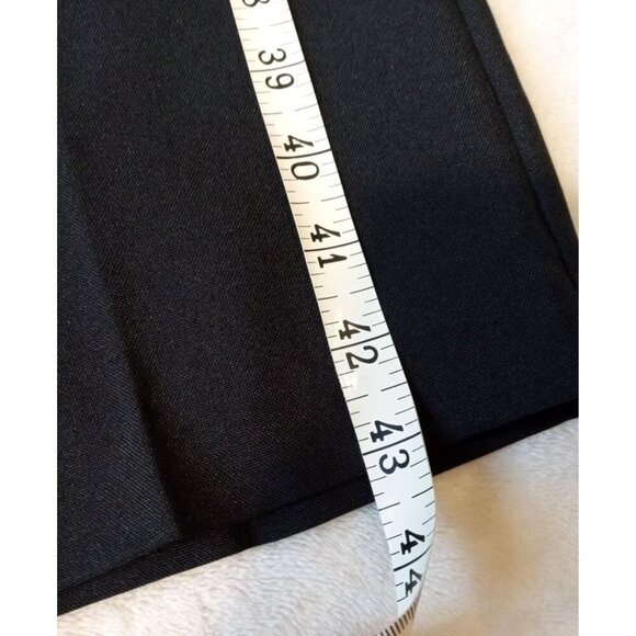 Blair Womens Straight Leg Pull On Pants Black Elastic Waist 18 with pock… - Picture 4 of 11